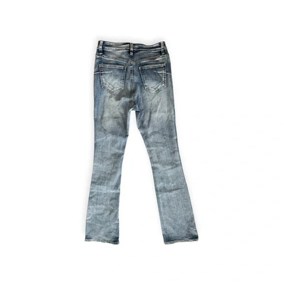 Fashion Nova Gemma Sculpting Stretch Bootcut Jeans Vintage Wash New Size 7 - Picture 4 of 10